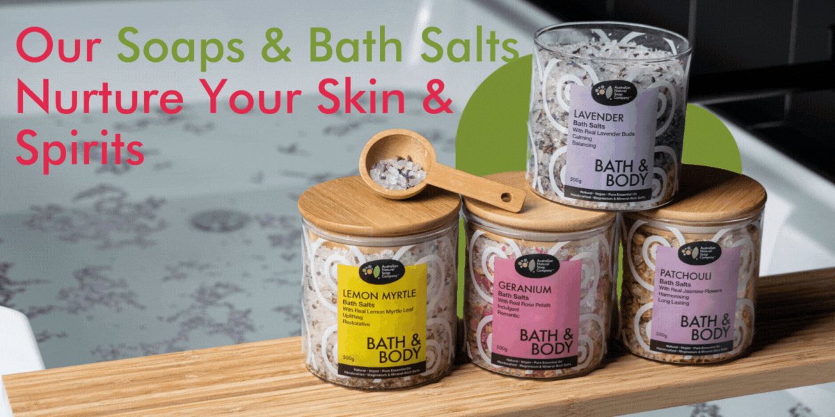 Chase Away Winter Blues: How Our Soaps & Bath Salts Nurture Your Skin & Spirits