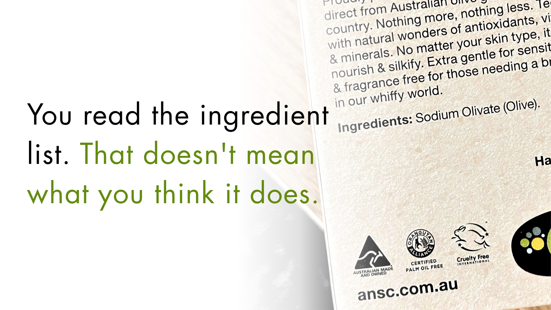 When "Australian Grown" Isn't Rocks In The Turmeric