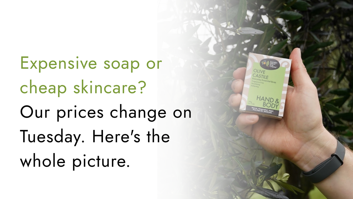 Expensive Soap, Or Cheap Skincare?