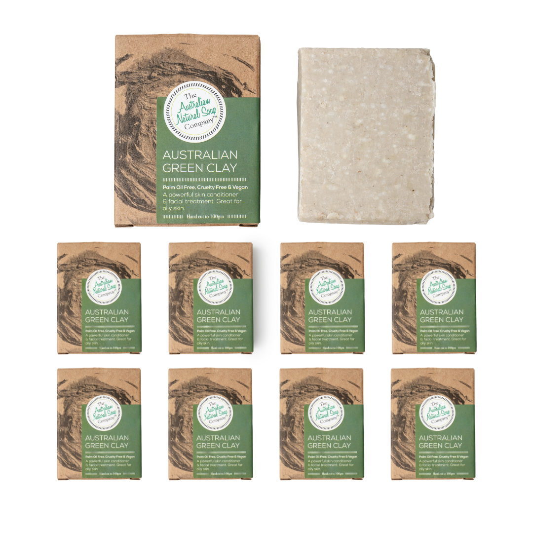Last Chance Bundle — 10 x Australian Green Clay Cleansers at 40% Off