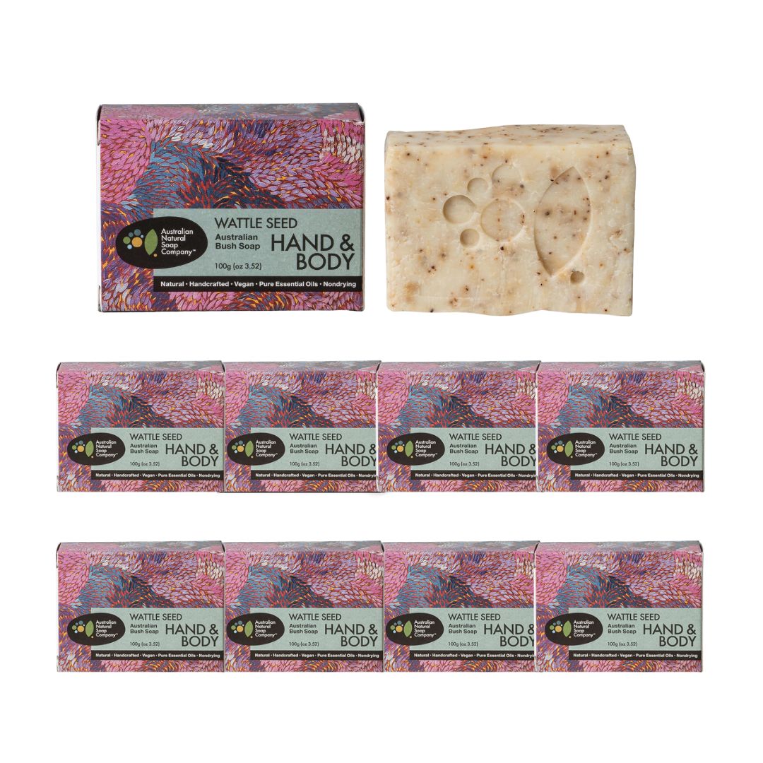 Last Chance Bundle — 10 x Wattle Seed Soap at 40% Off