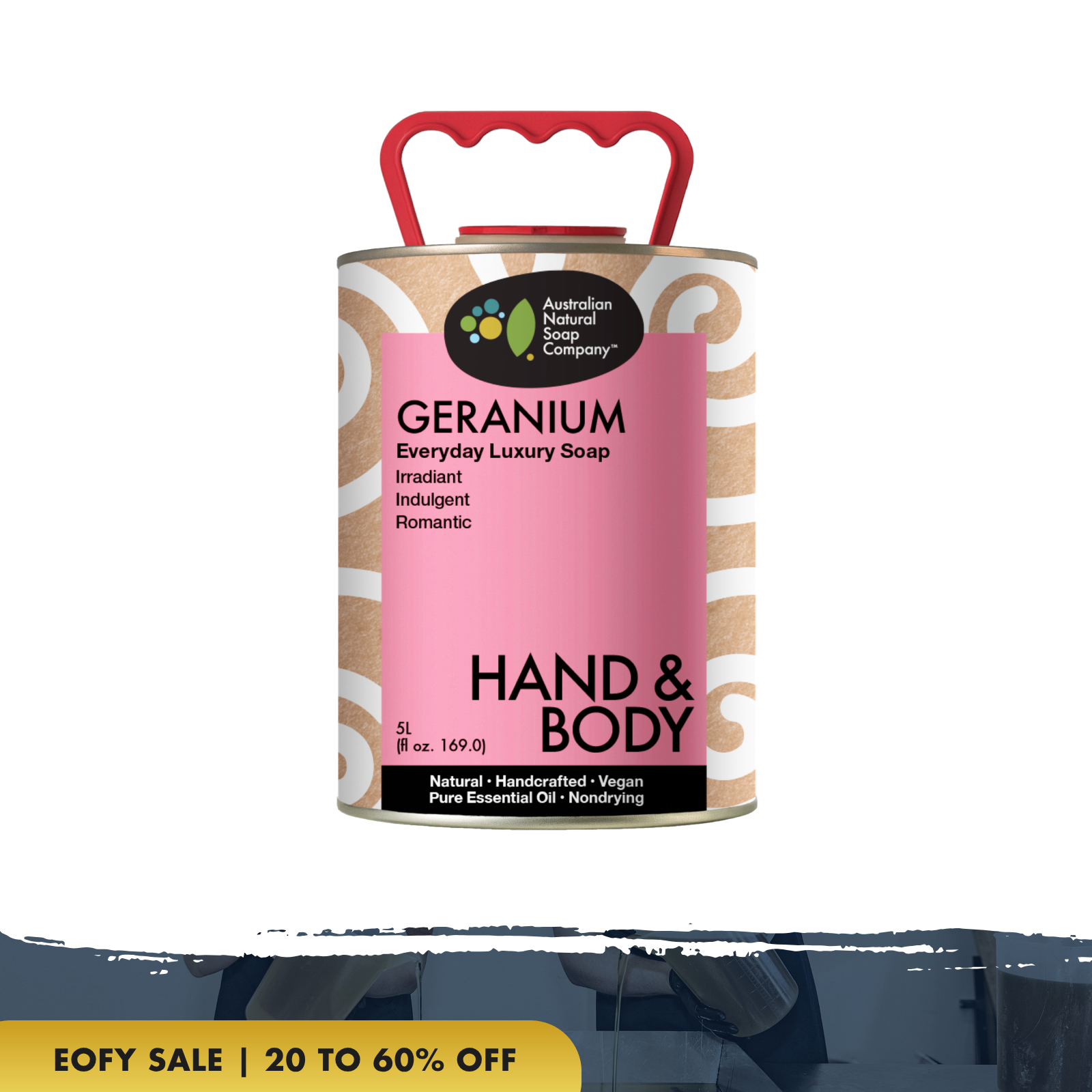 Geranium Hand & Body Wash Bulk