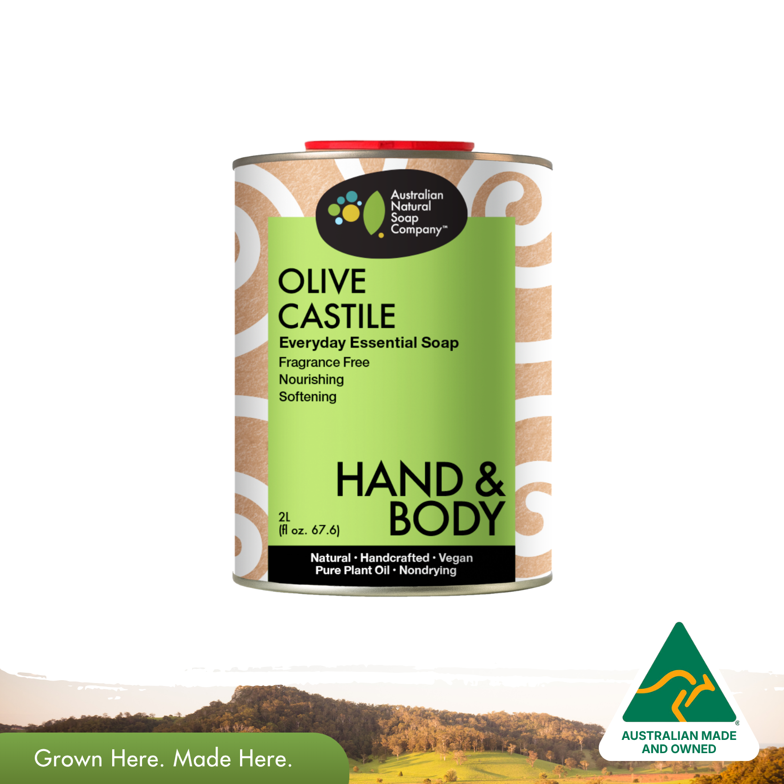 Olive Castile Hand & Body Wash Bulk