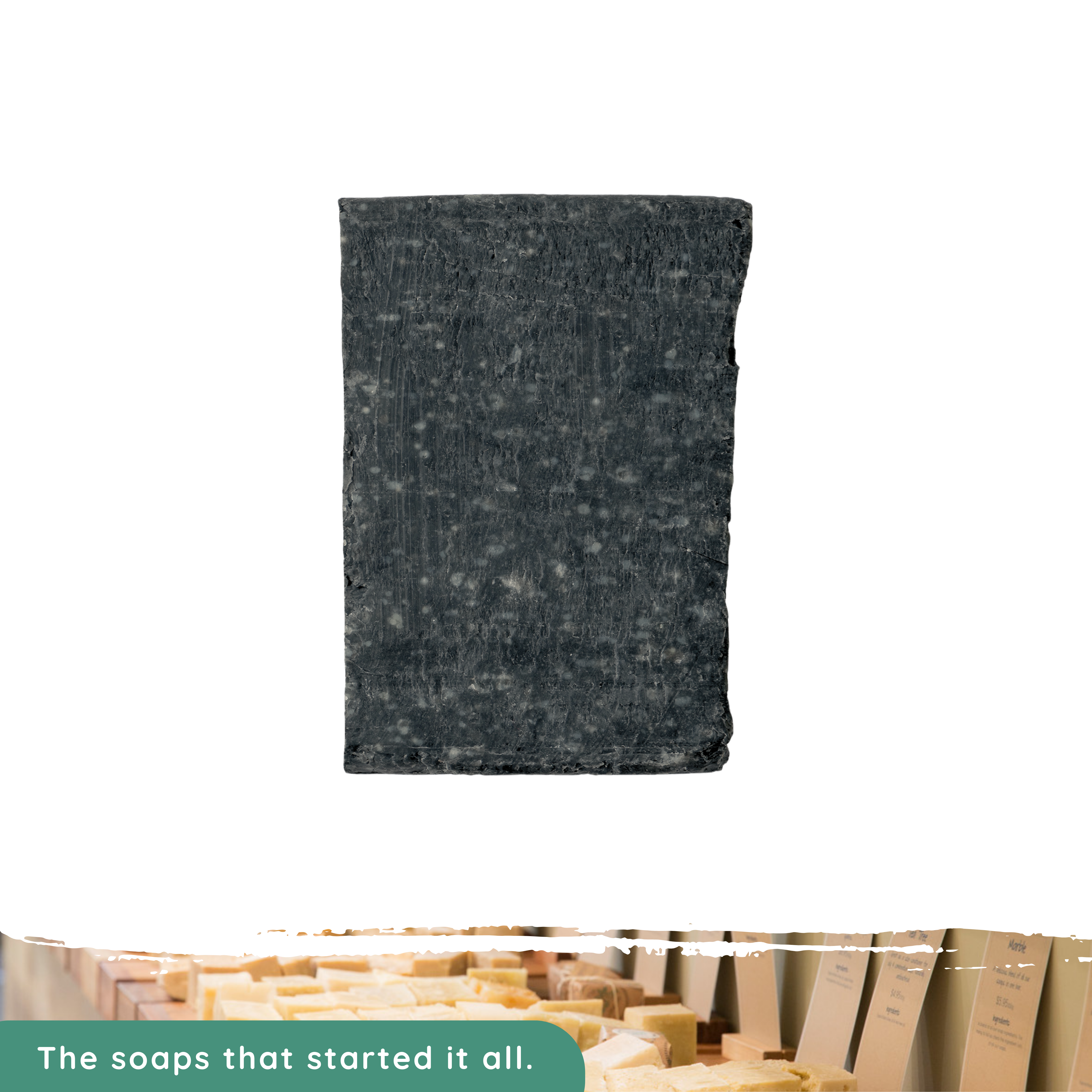 Activated Charcoal, Pumice & Tea Tree Soft Soap