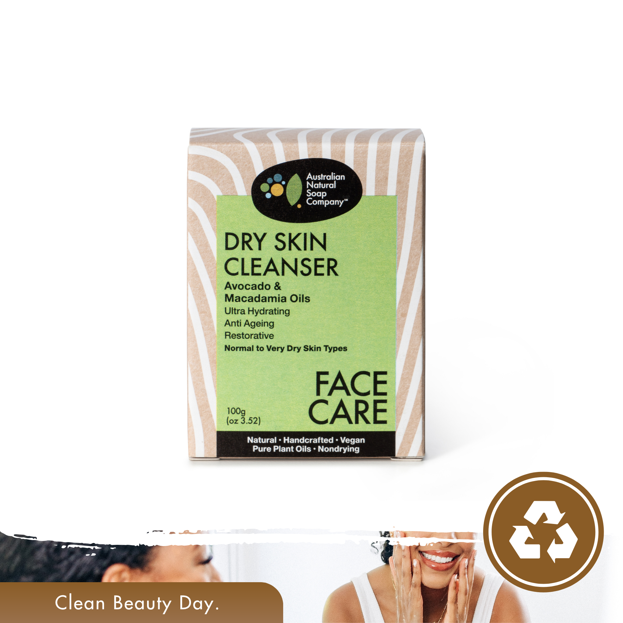 Dry Skin Facial Cleanser - Avocado & Macadamia Oils (Buy 2 Get 1 Free)