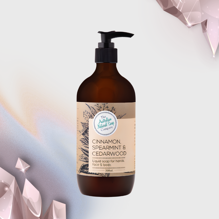 Cinnamon, Spearmint & Cedarwood Liquid Soap 500ml