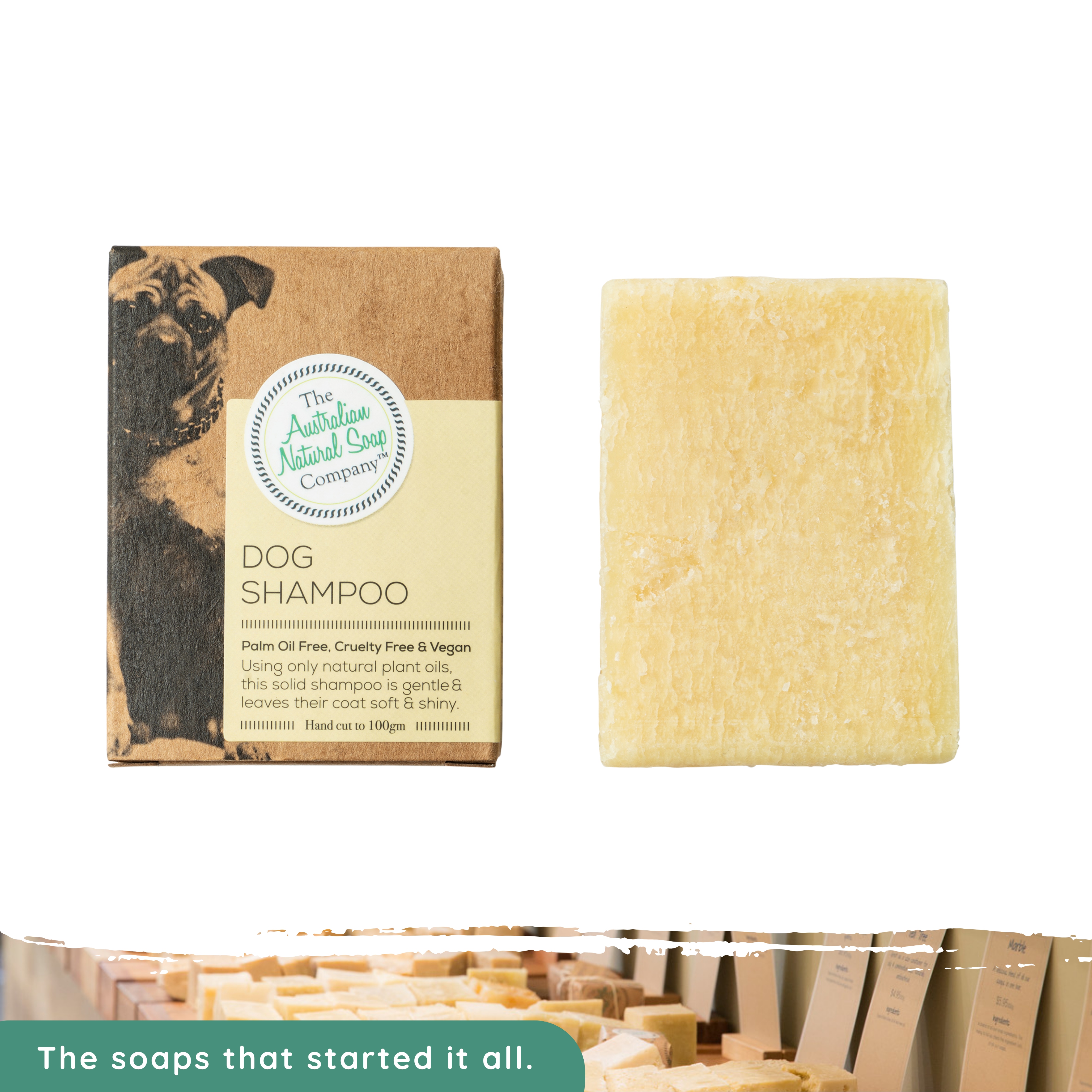 Heritage Solid Dog Shampoo