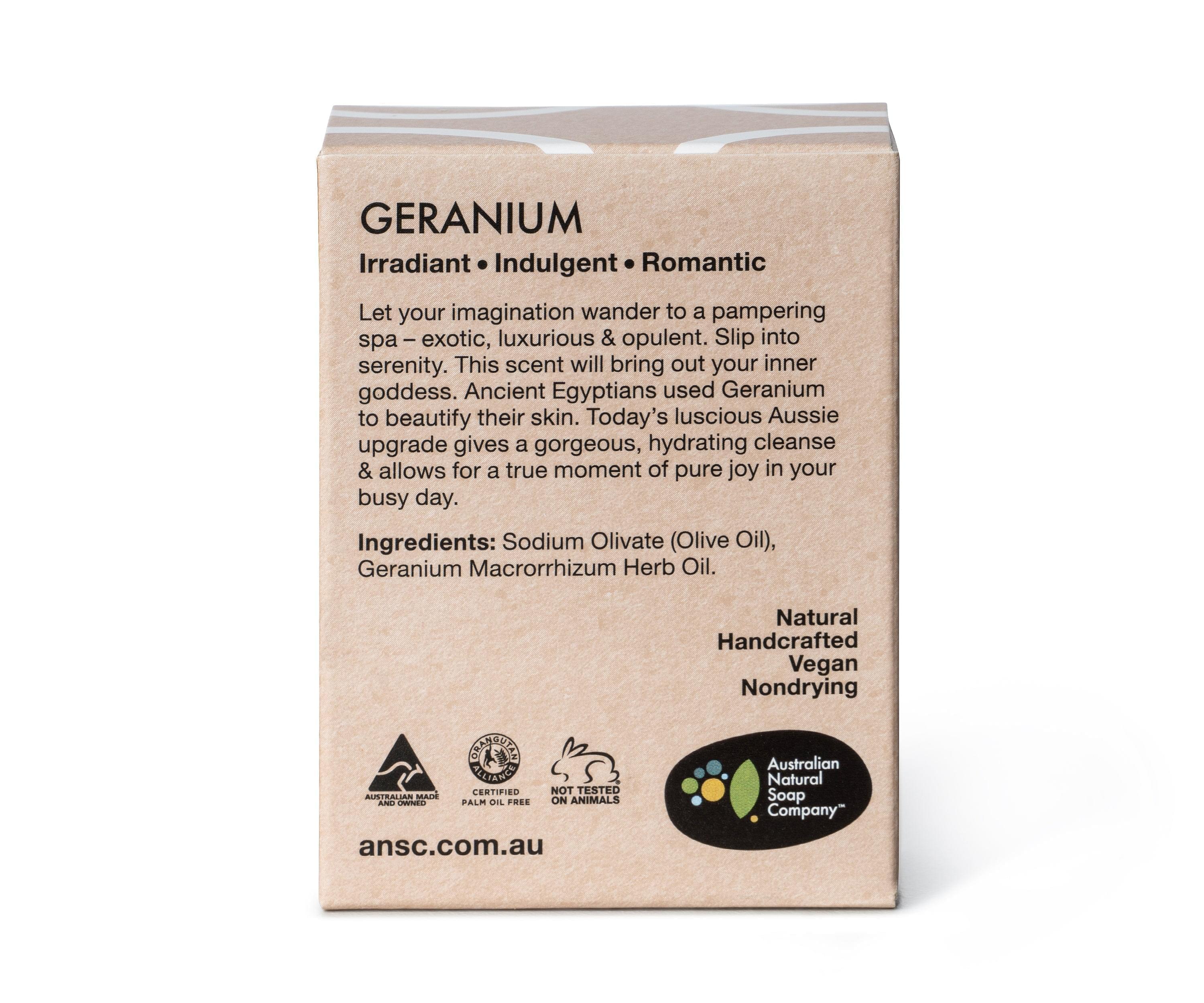 Geranium Soap