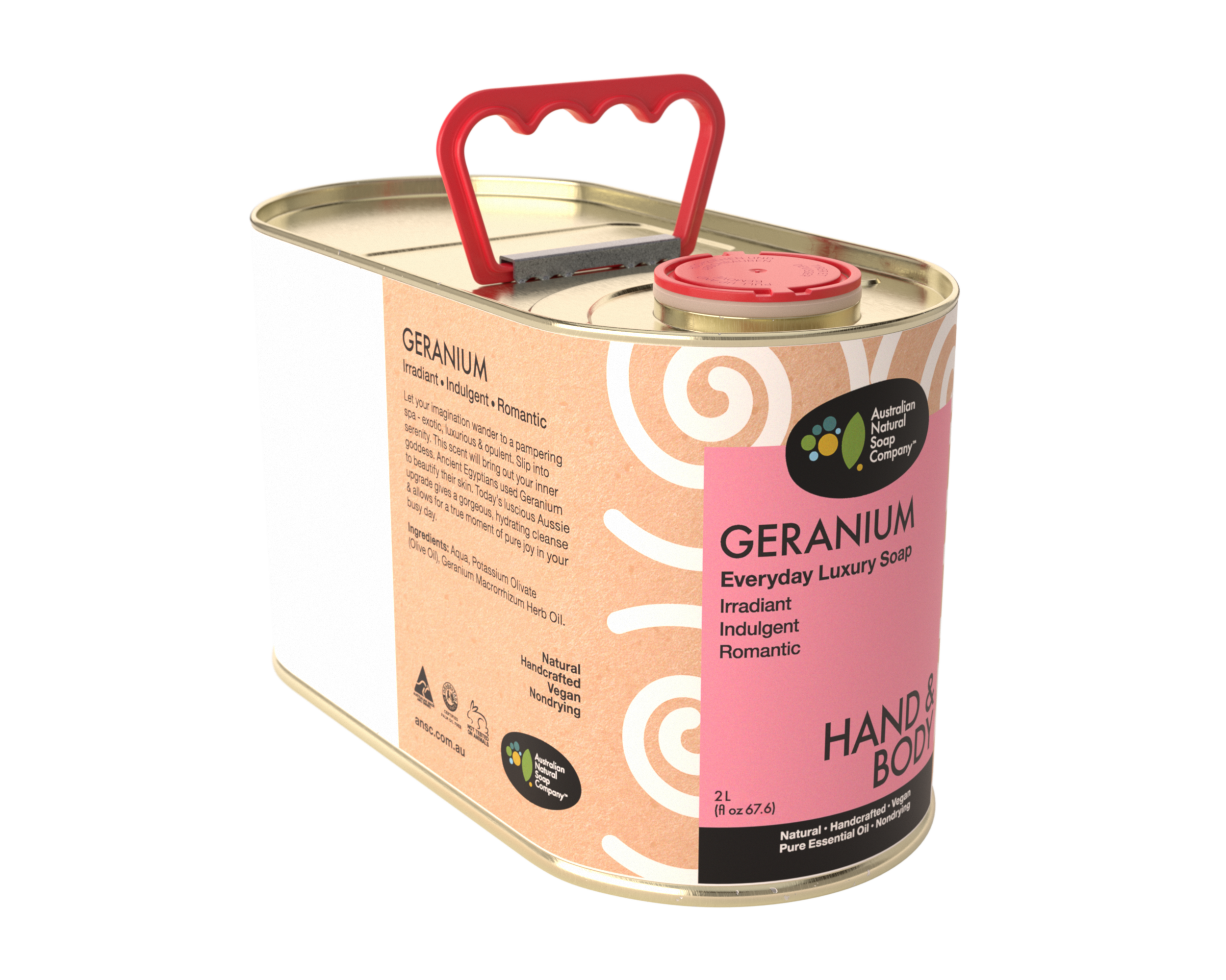 Geranium Hand & Body Wash Bulk