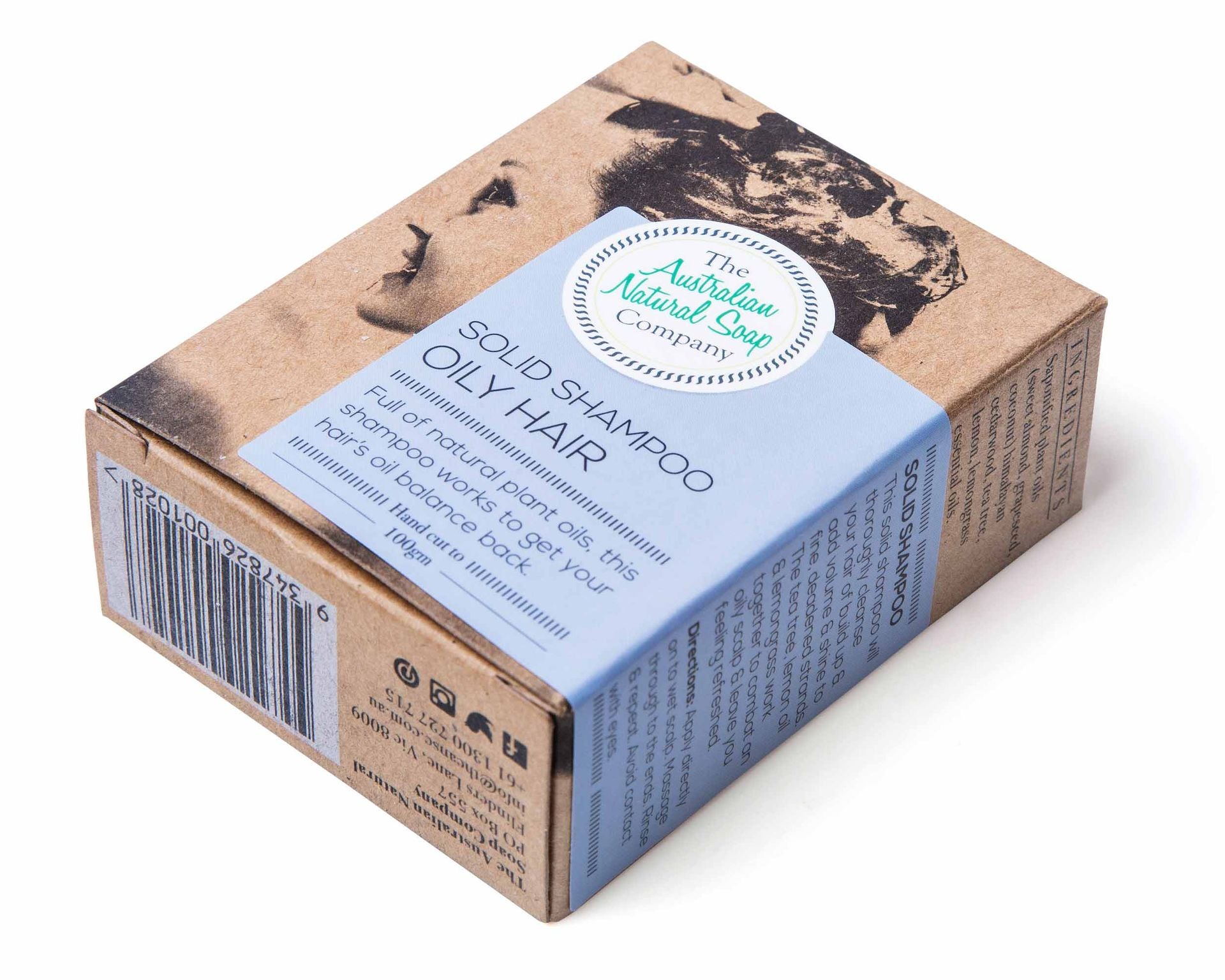 Heritage Solid Shampoo Bar Oily Hair