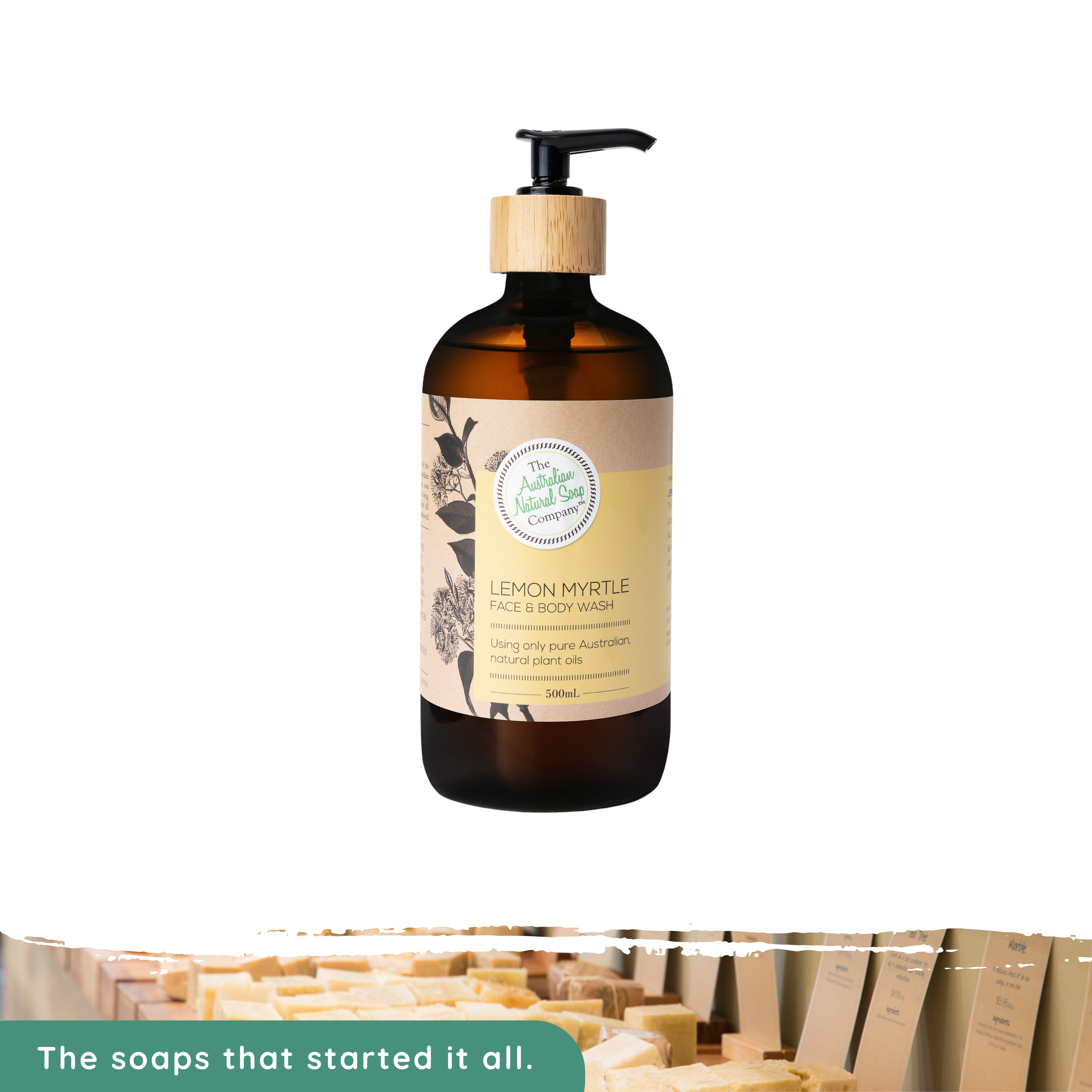 Heritage Lemon Myrtle Hand & Body Wash - 500ml