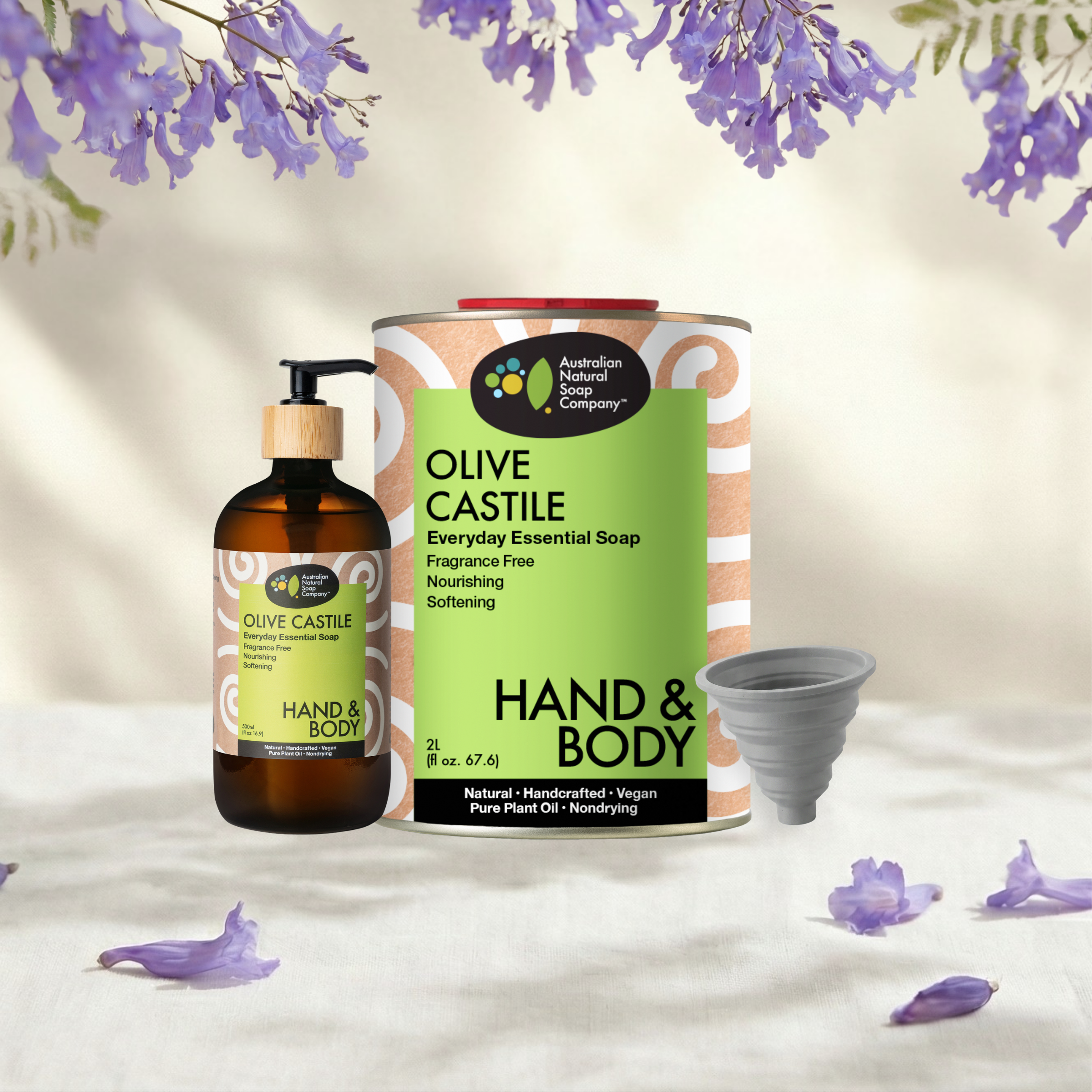 Olive Castile Sensitive Skin Refill Bundle