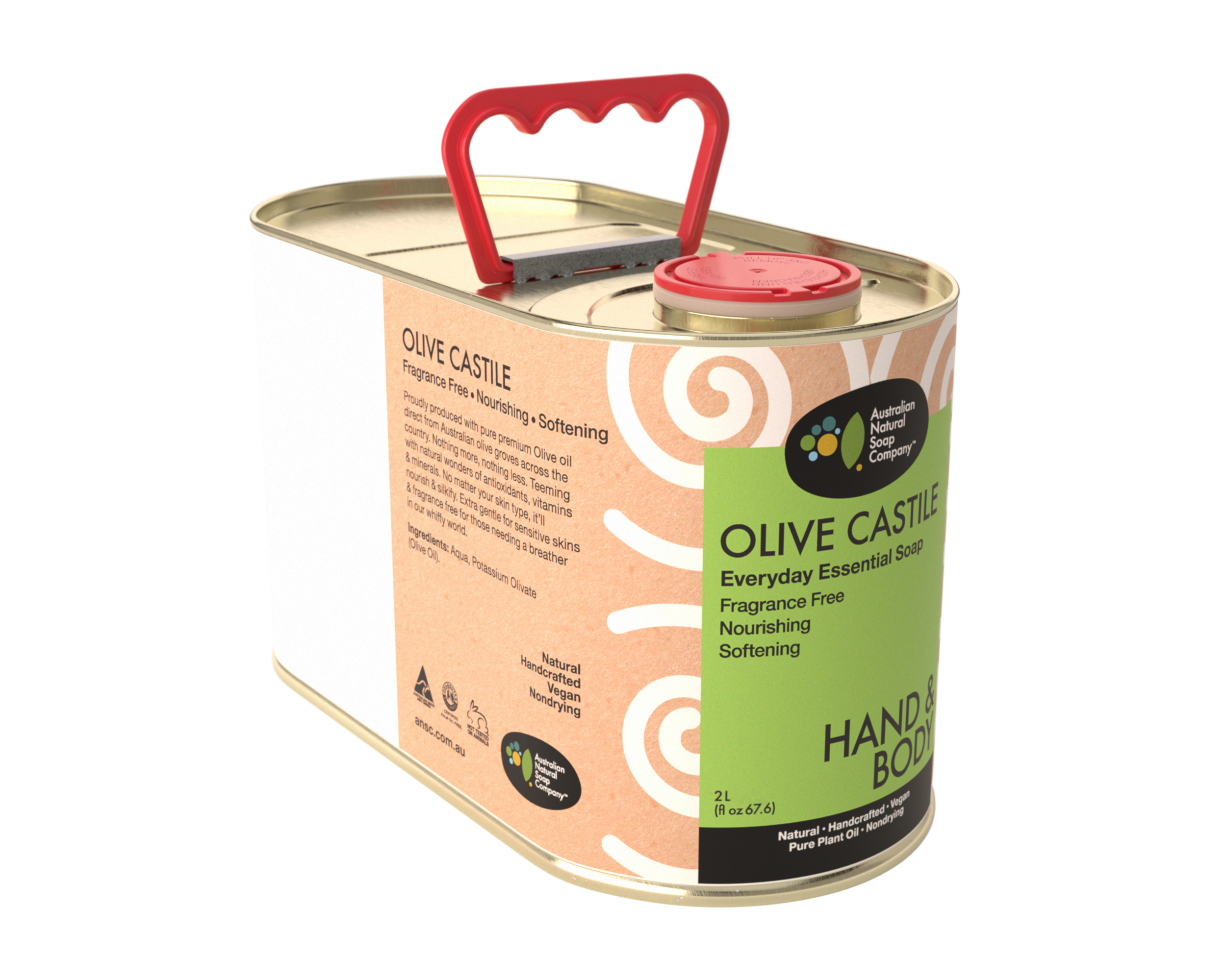 Olive Castile Hand & Body Wash Bulk