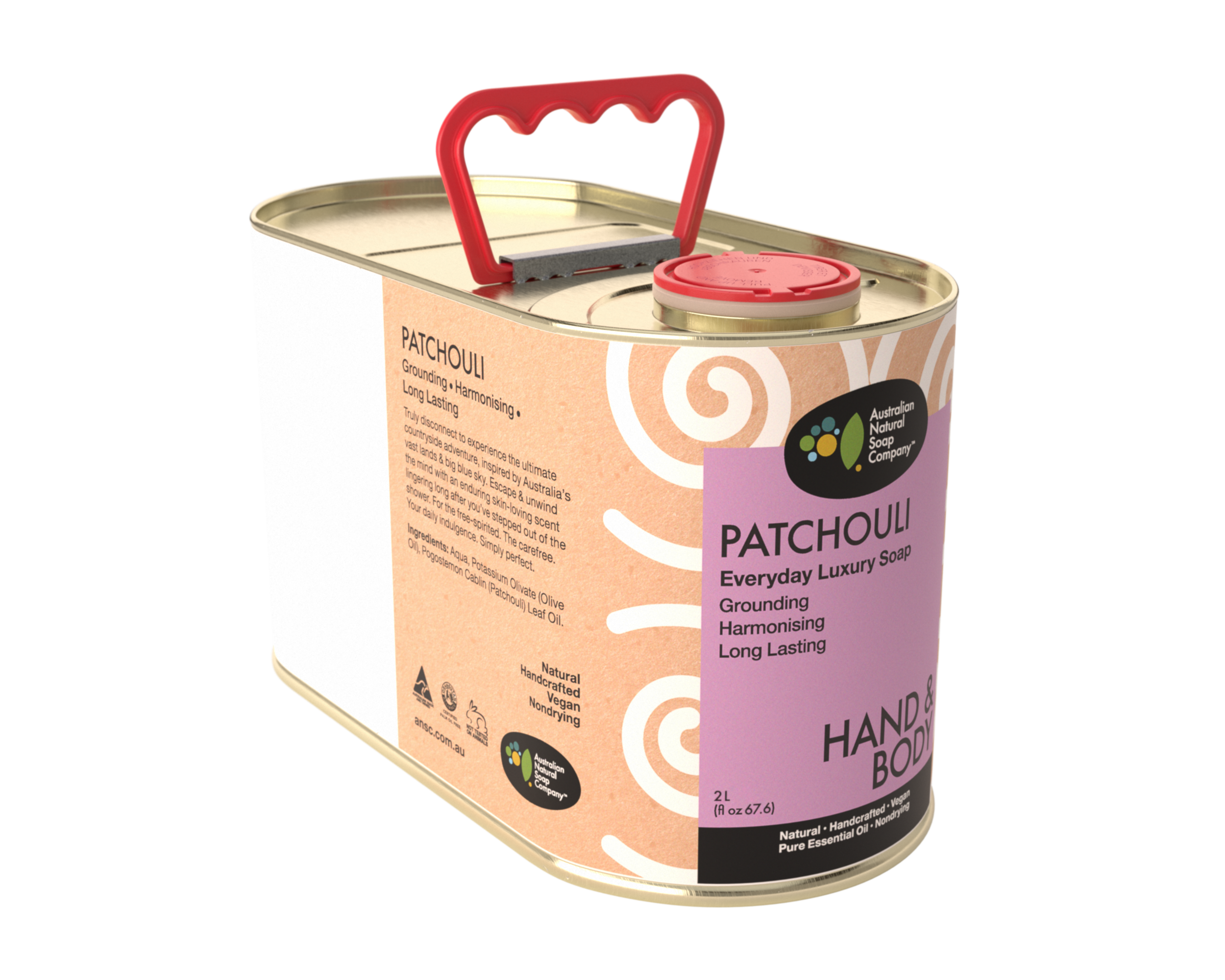 Patchouli Hand & Body Wash Bulk