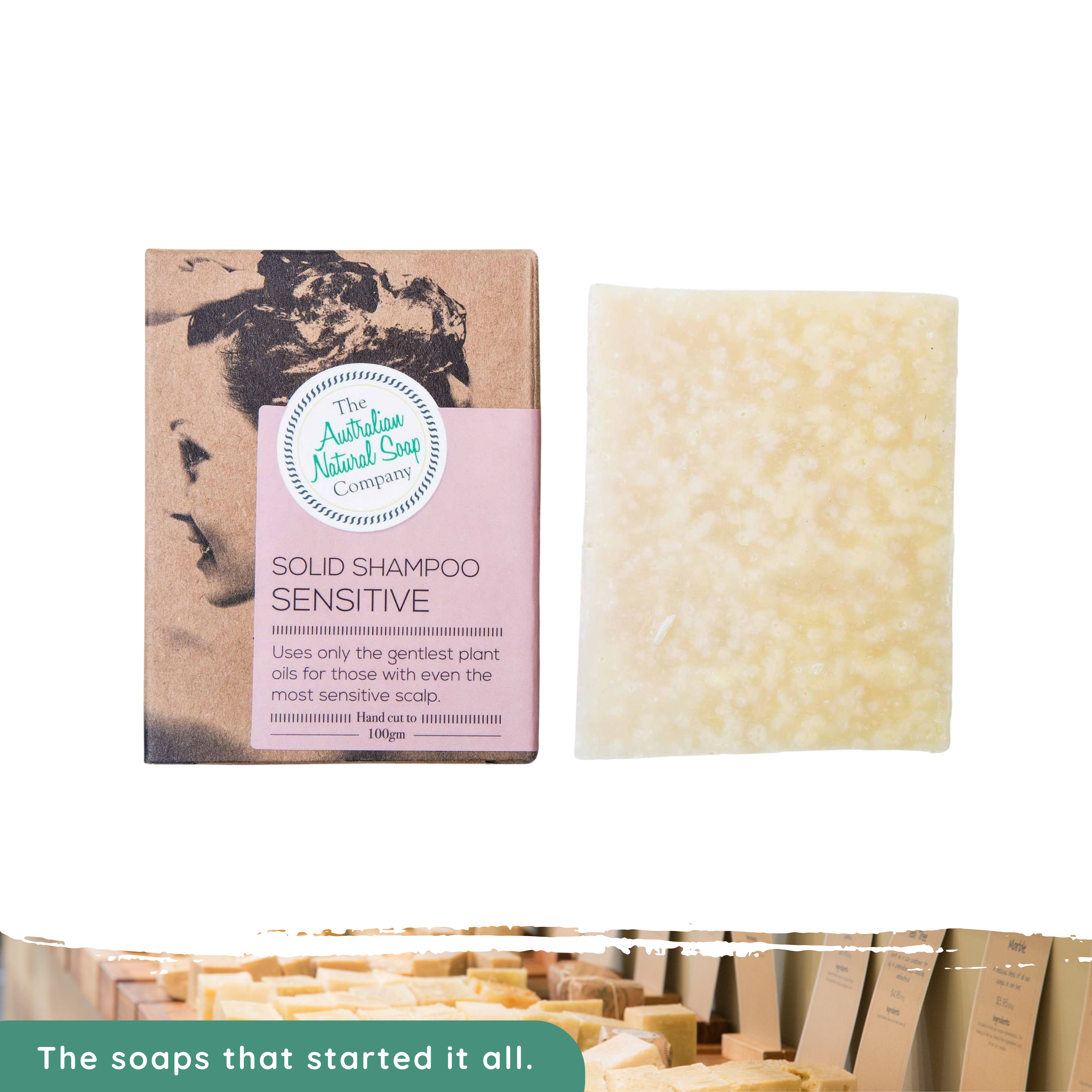 Heritage Solid Sensitive Shampoo Bar
