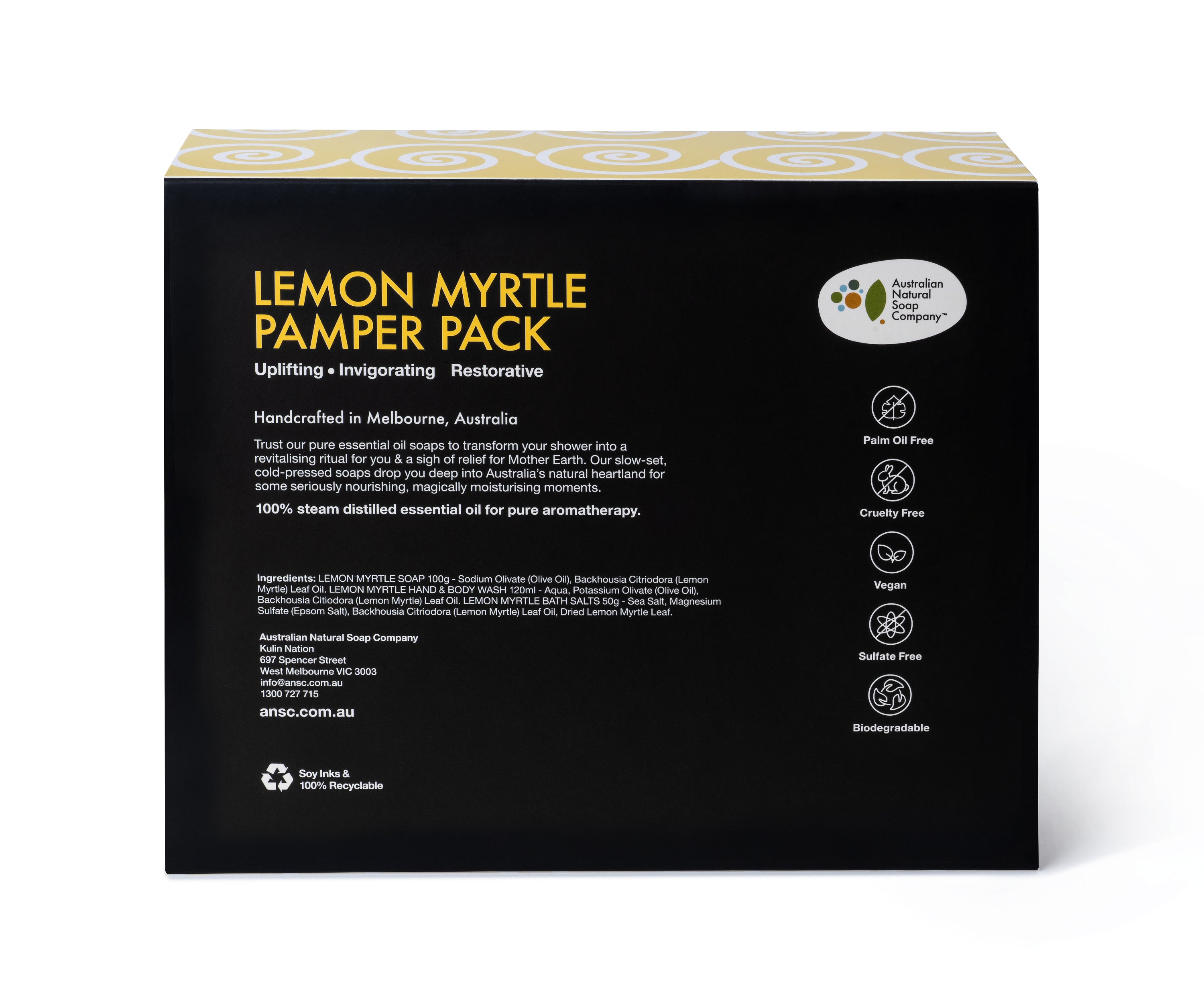 Lemon Myrtle Pamper Pack