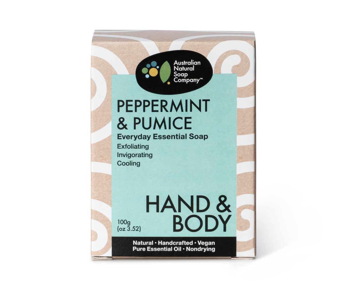 Peppermint Exfoliating Pumice Soap