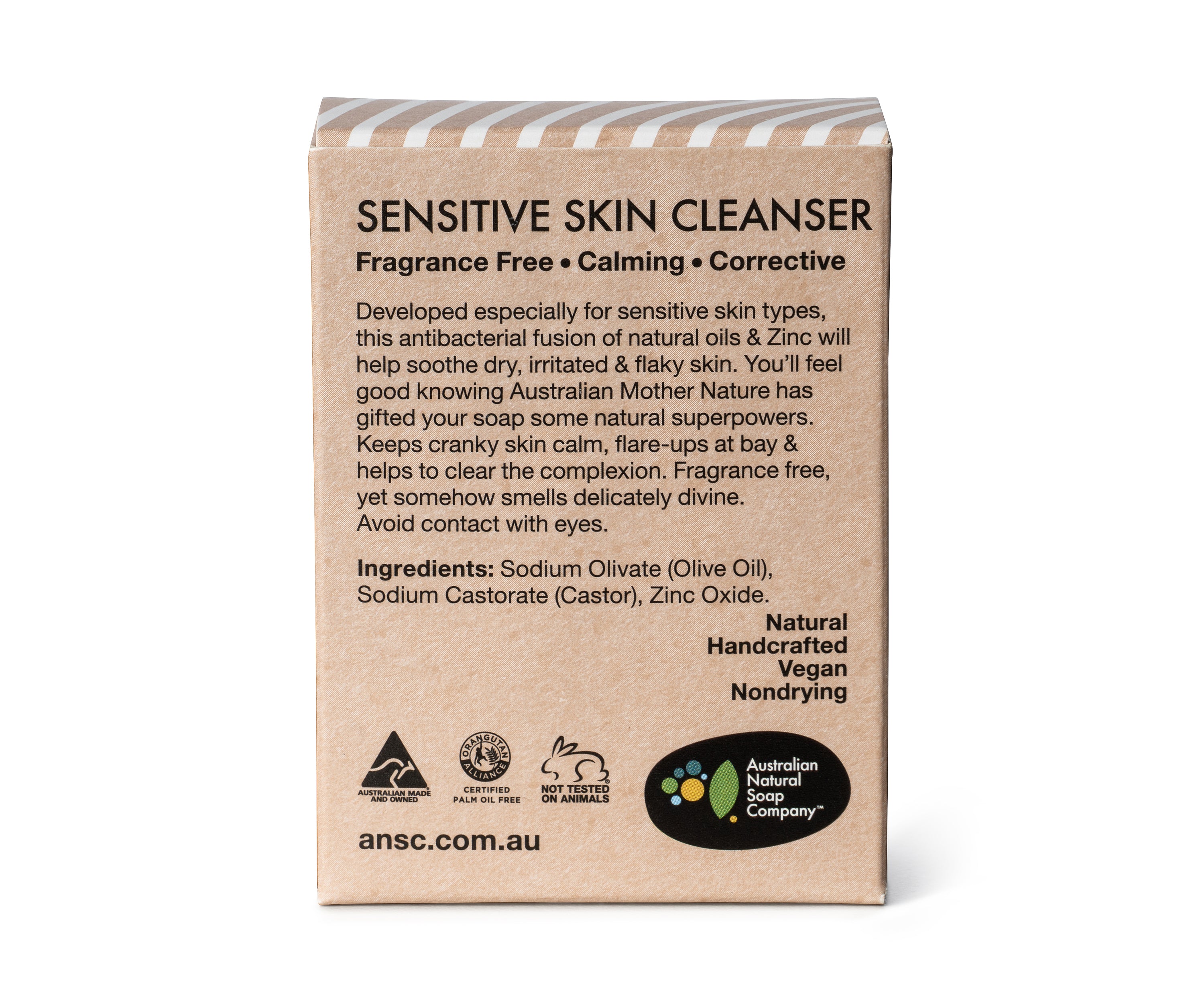 Sensitive Skin Facial Cleanser - Zinc (Calamine)