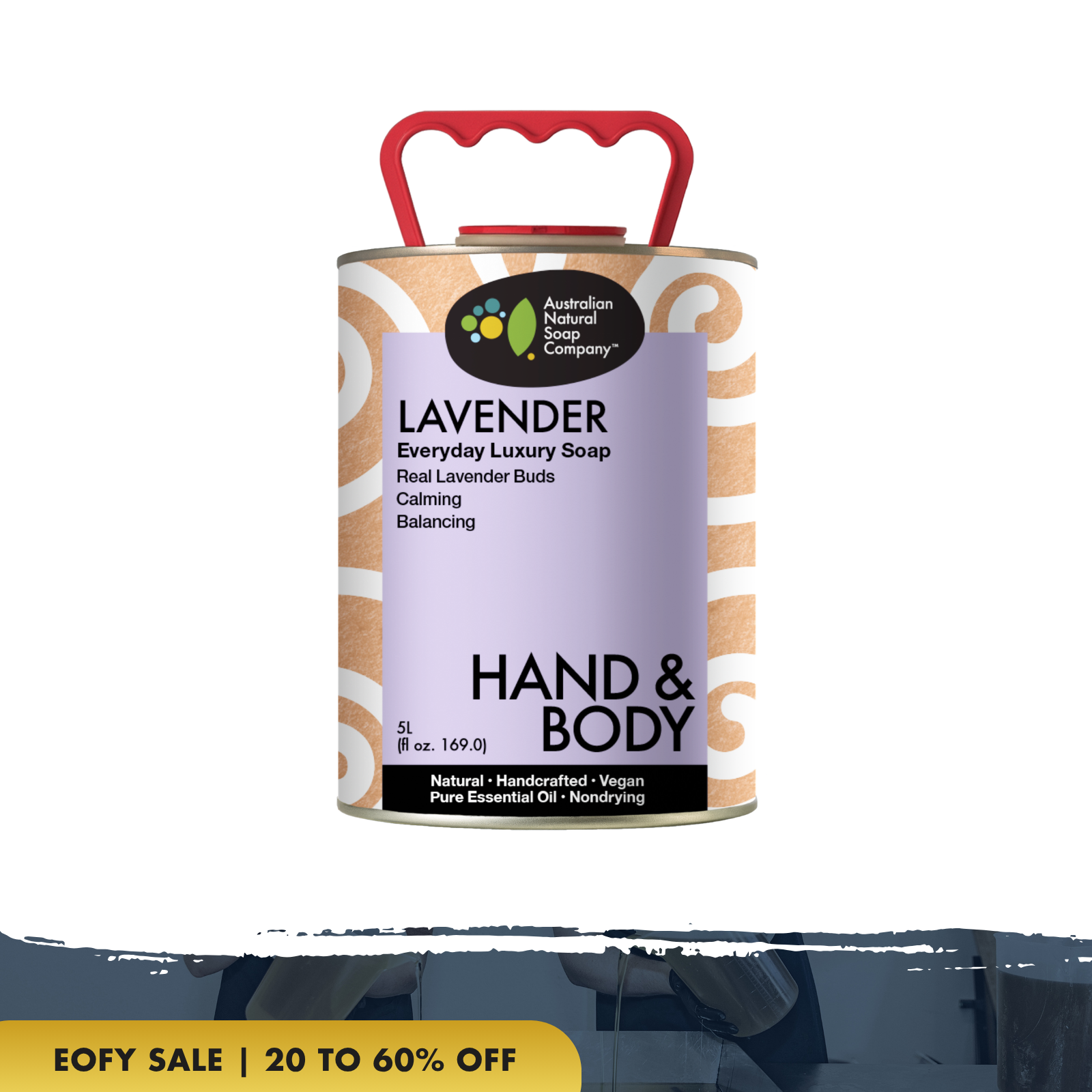 Lavender Hand and Body Wash Bulk 5 Litres