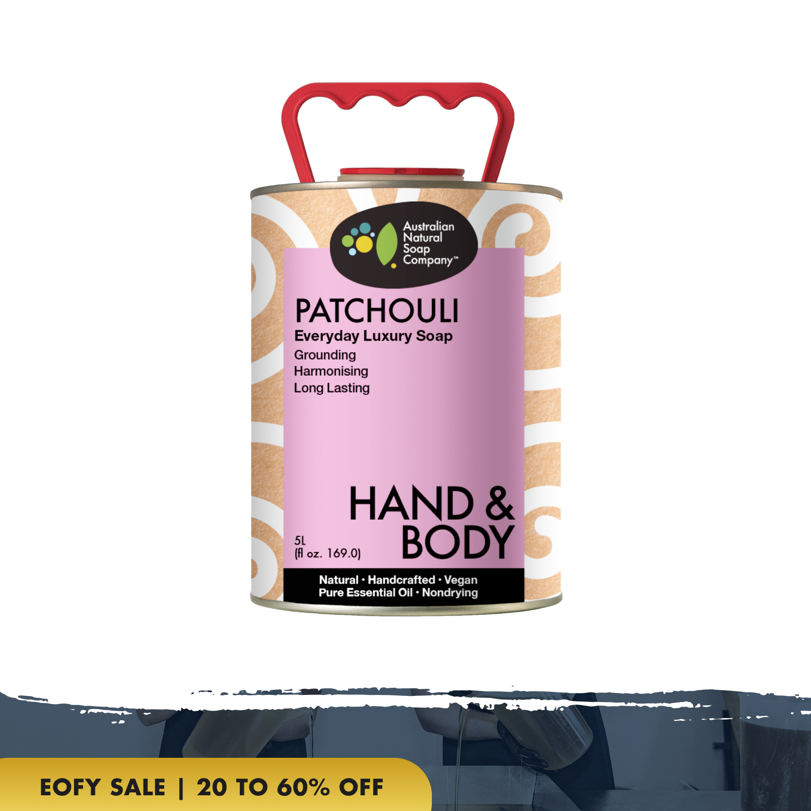 Patchouli Hand & Body Wash Bulk
