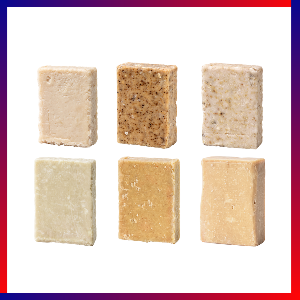 Six different textures and places in one set.