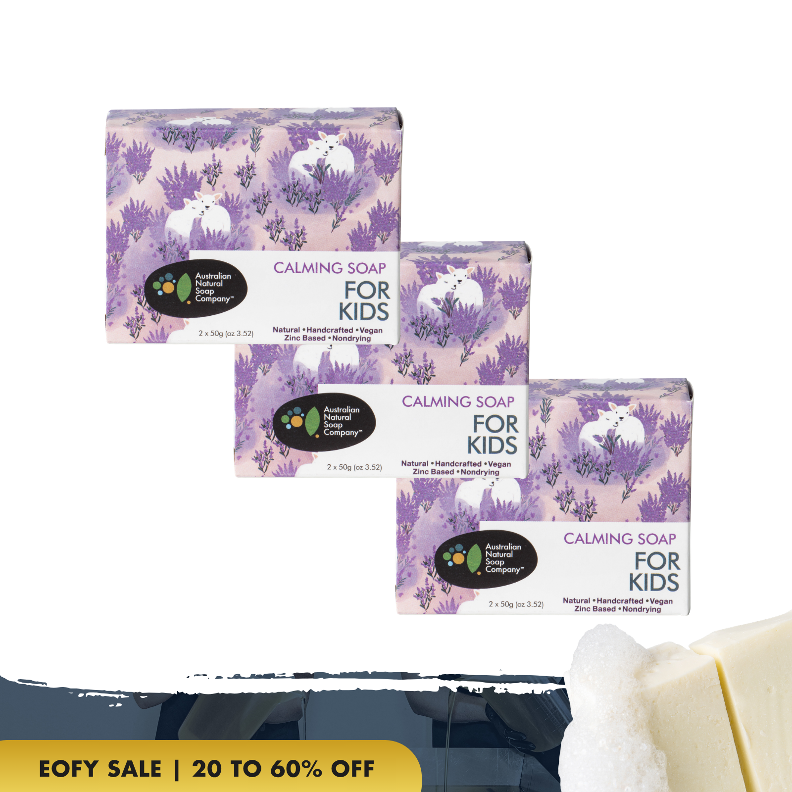 Kids Rainbow Soap Bundle
