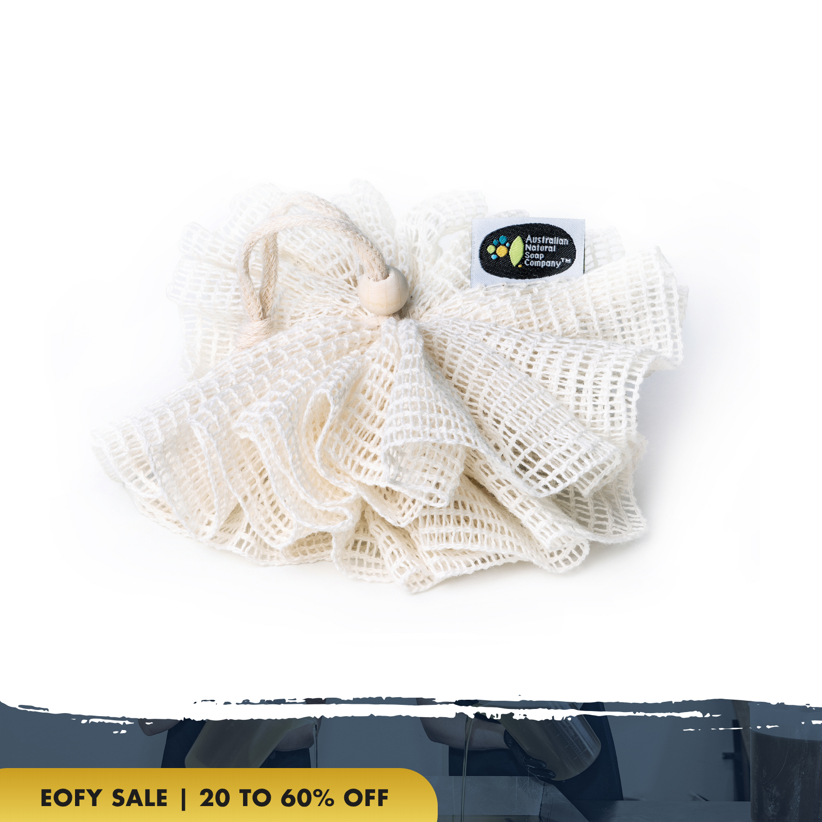 Cotton Shower Puff