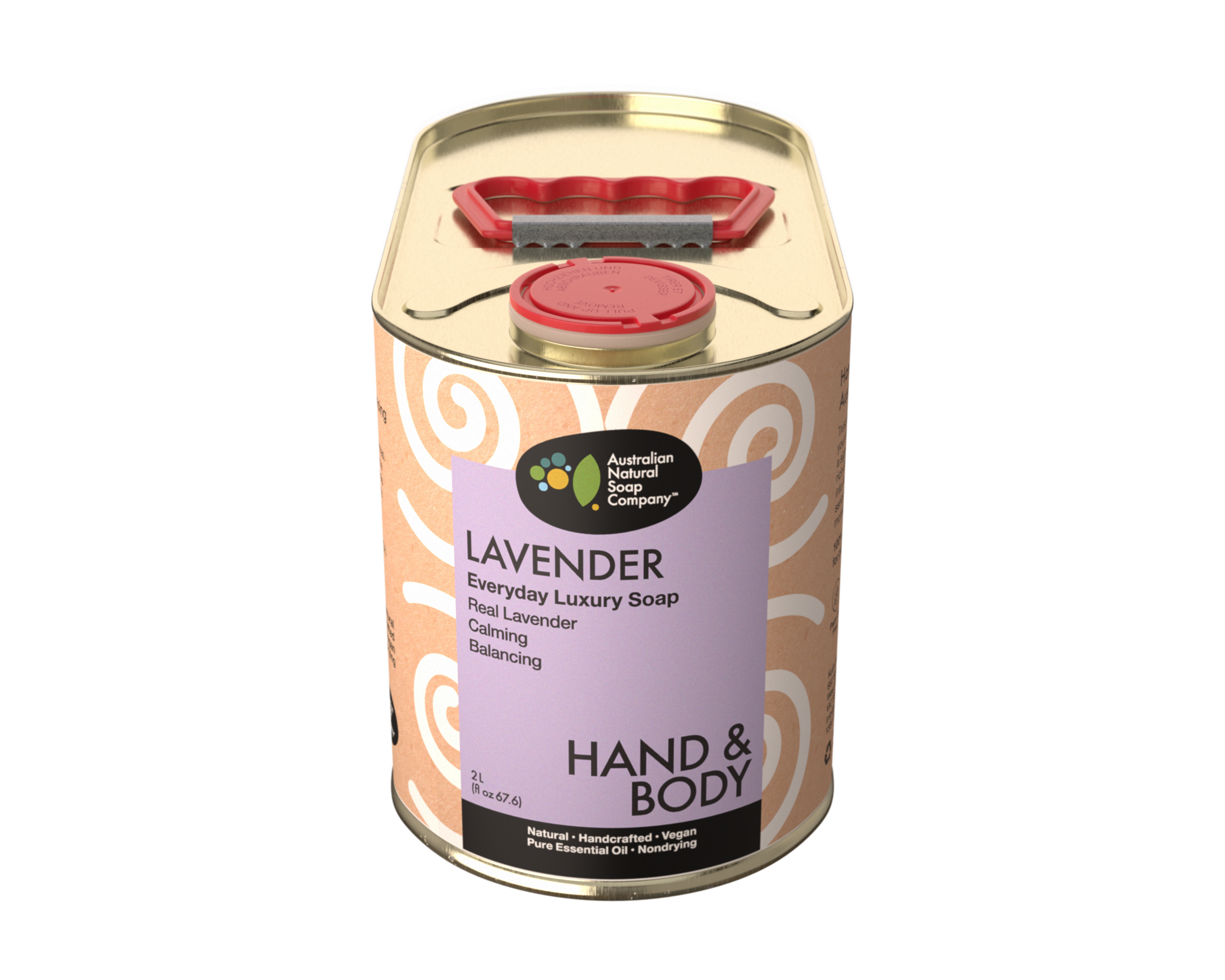 Lavender Hand & Body Wash 2L Bulk