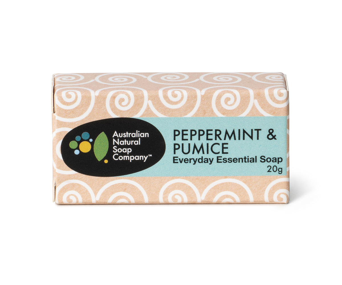 Peppermint And Pumice Guest Soap Australian Natural Soap Company