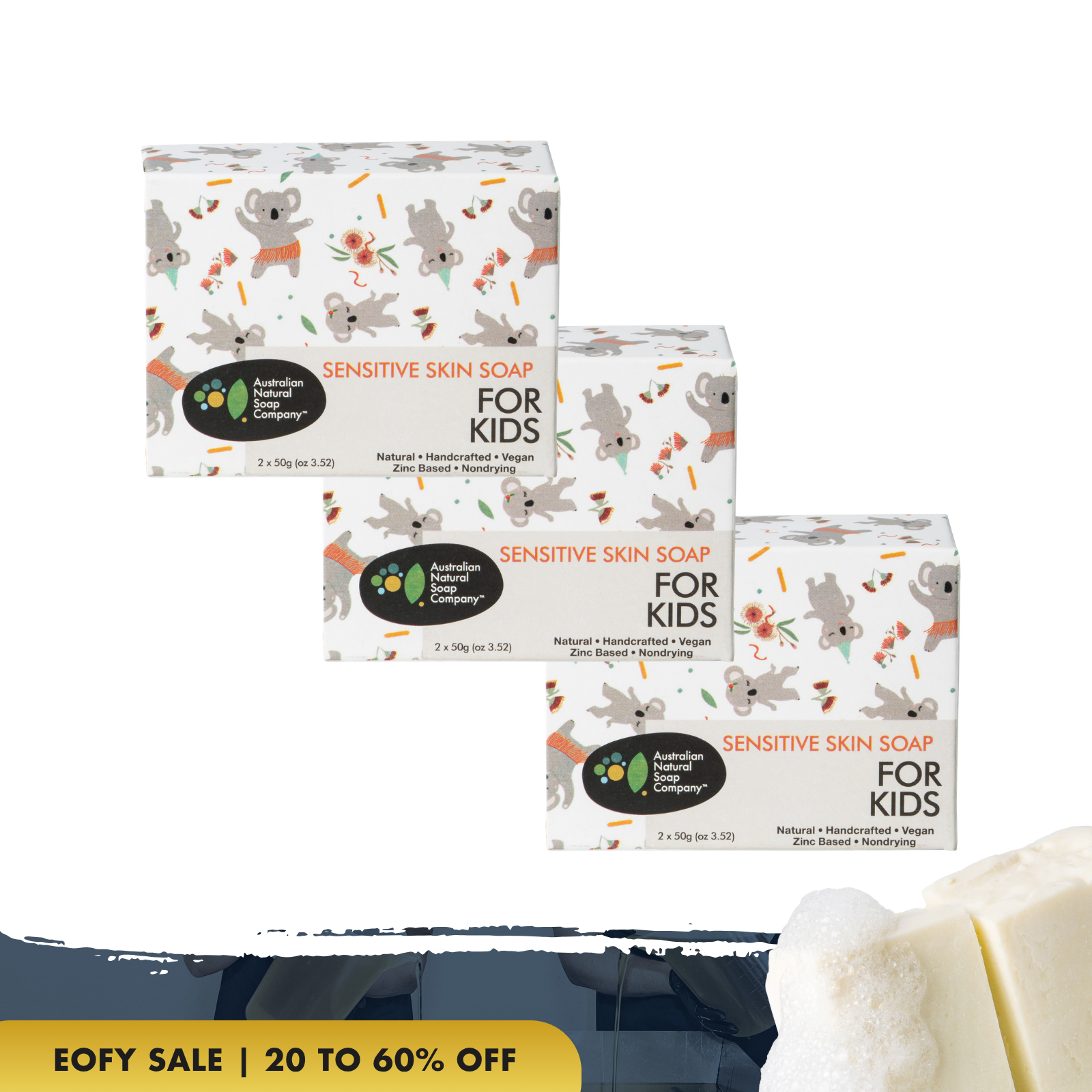 Kids Rainbow Soap Bundle