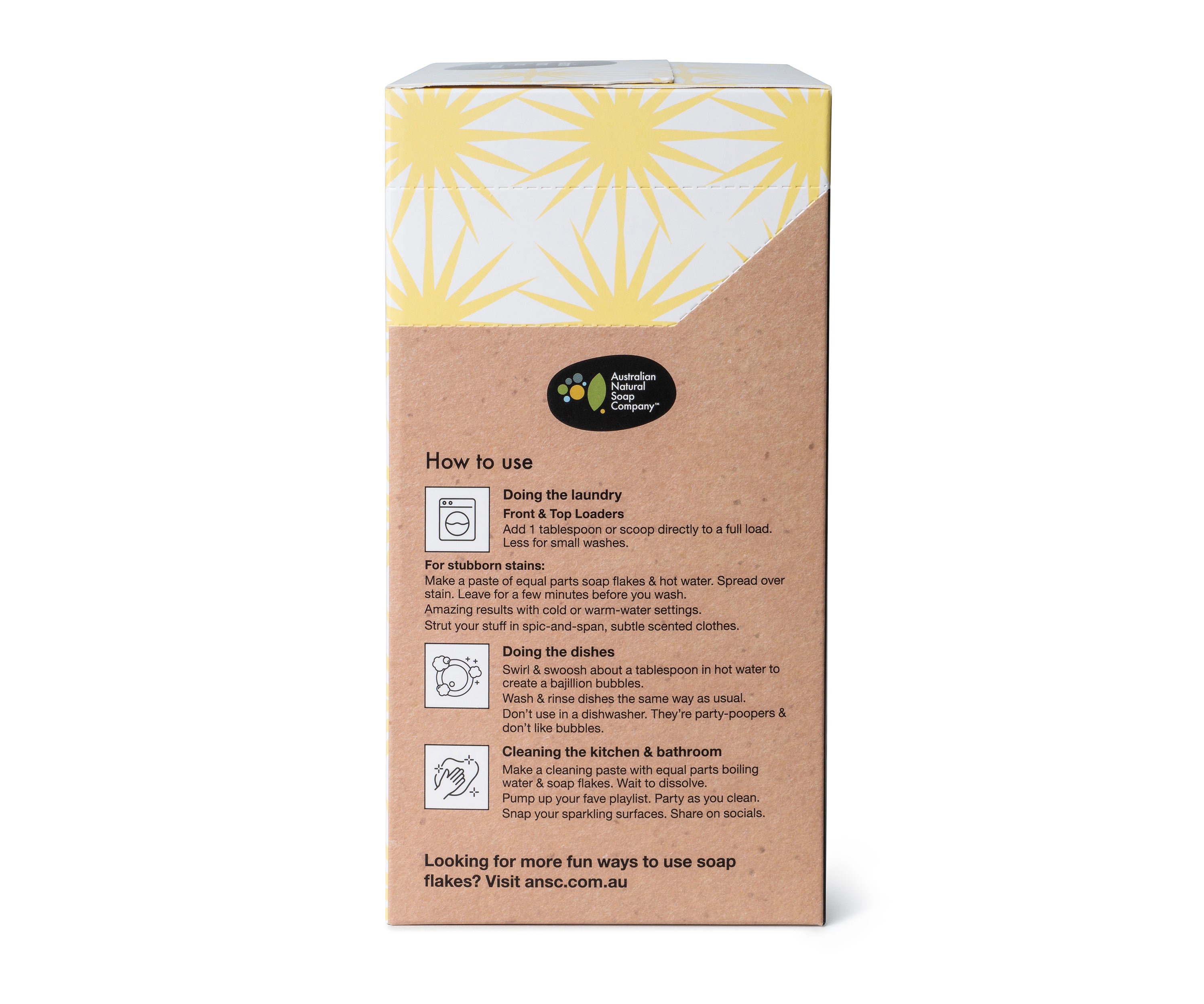 All Natural Soap Flakes (Recyclable Only Packaging)
