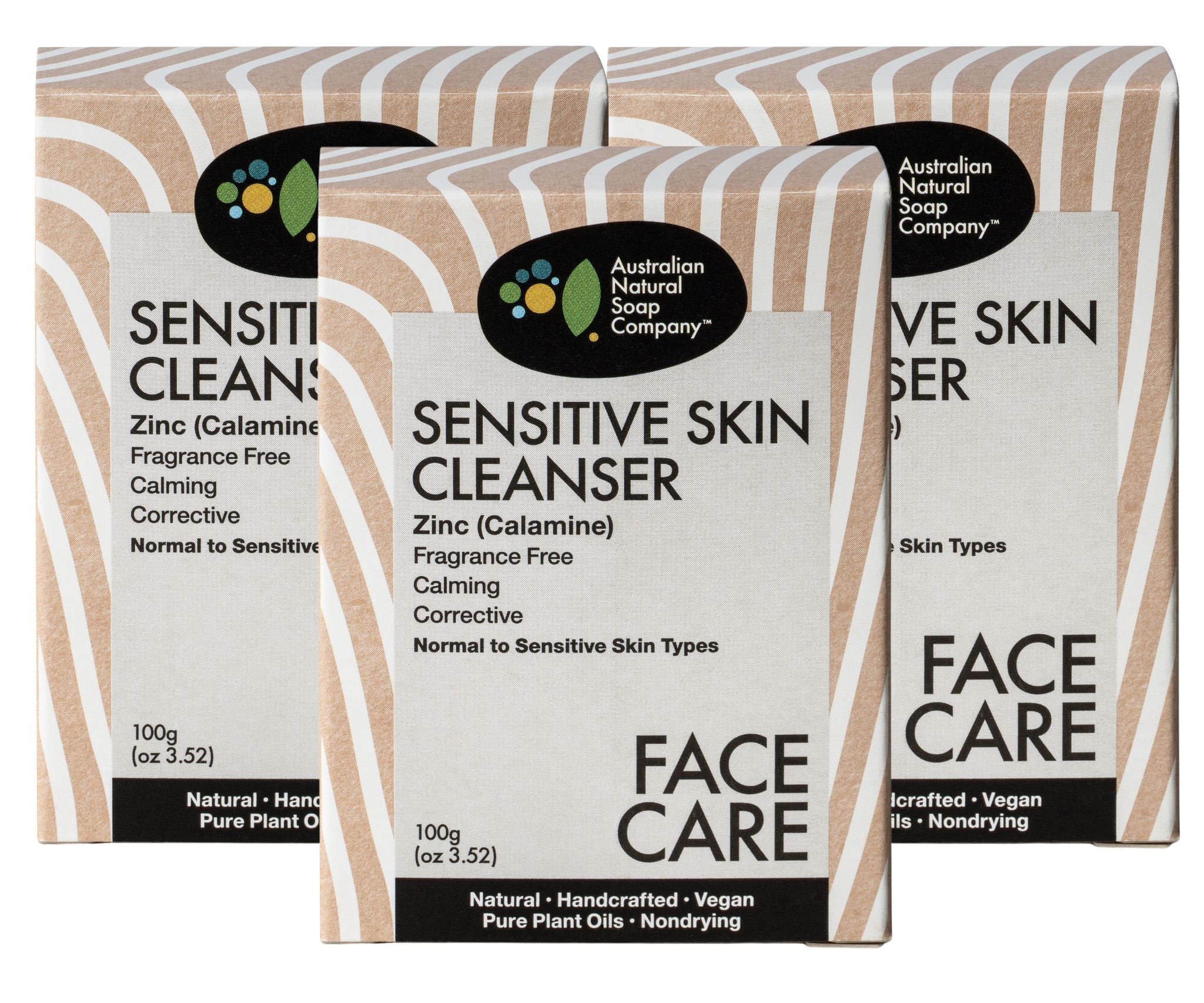 Sensitive Skin Cleanser - 3 Soap Bundle