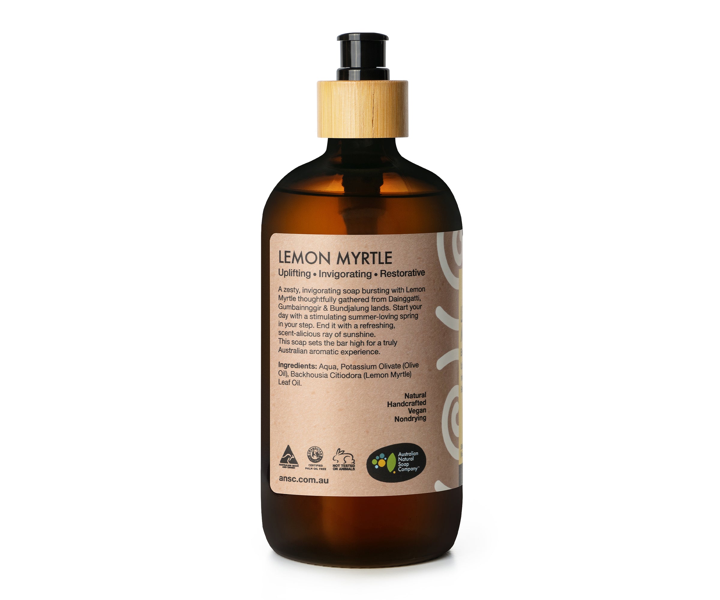 Lemon Myrtle Hand & Body Wash | Australian Natural Soap Company