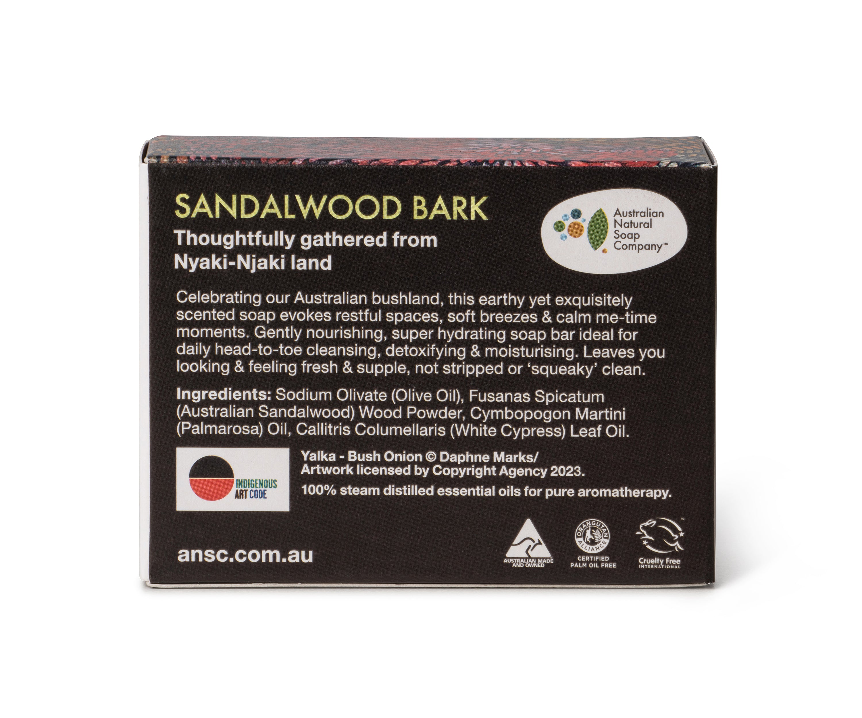 Sandalwood Bark - Australian Bush Range